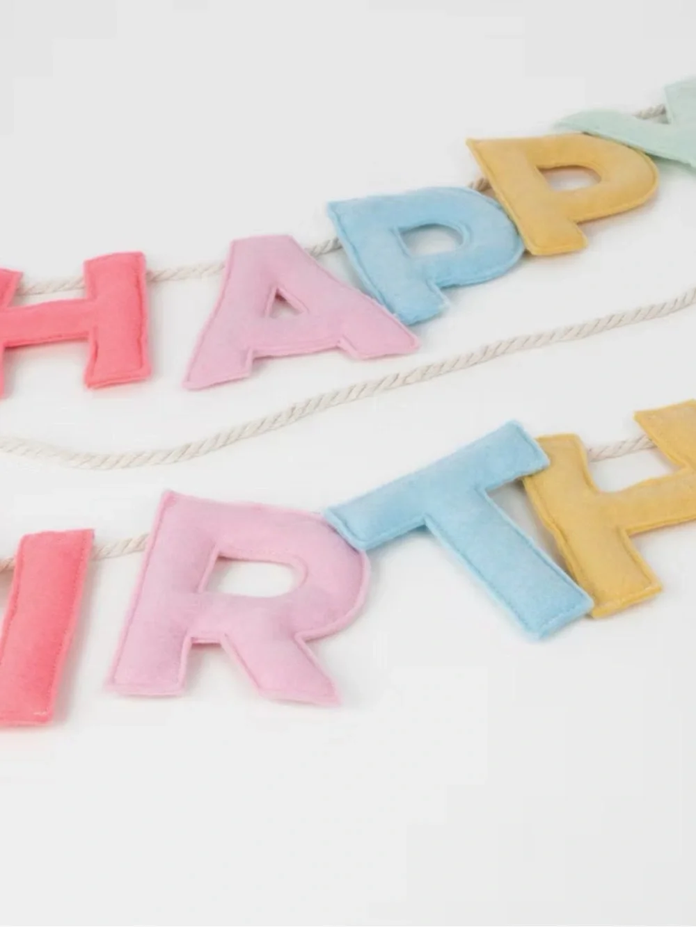 Meri Meri Felt Happy Birthday Garland Banner
